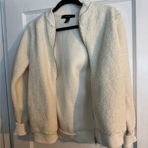 Forever 21 Teddy Bomber Jacket